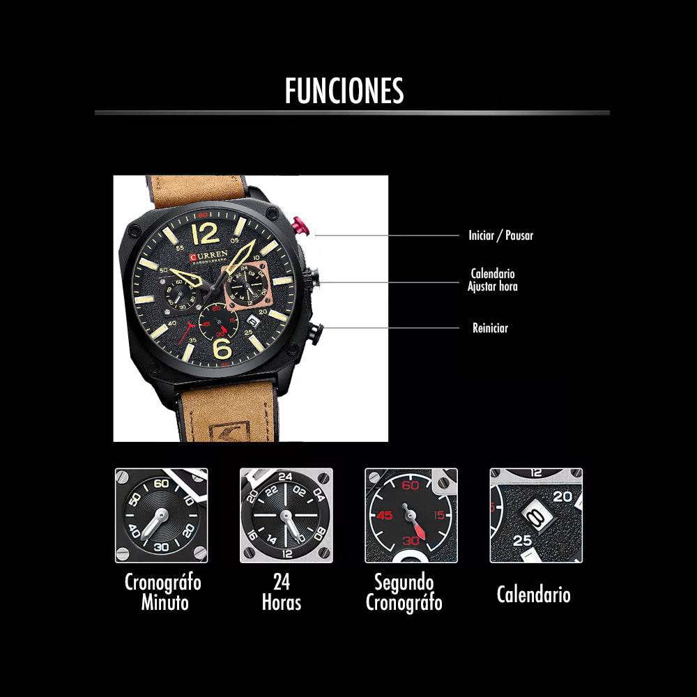 Reloj para Hombre Curren Ref 8398